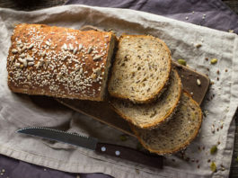 Pan integral con salvado de trigo