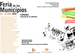 Cartel de la Feria de los municipios de Córdoba 2016