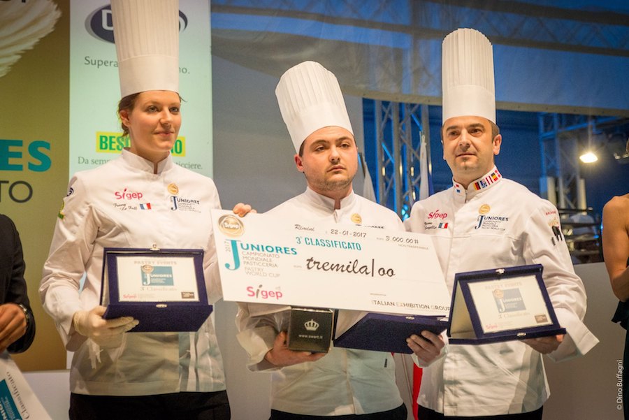 Francia 3º puesto en el IV Campeonato mundial de pastelería junior