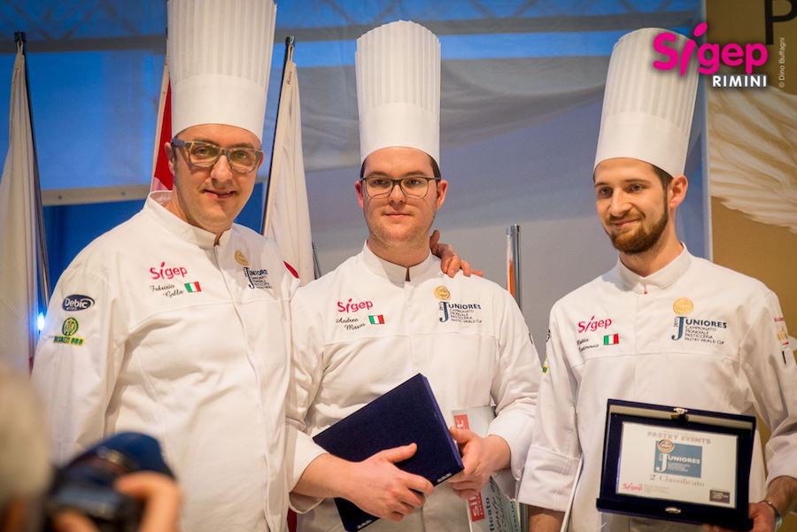 Italia 2º puesto en el IV Campeonato mundial de pastelería junior