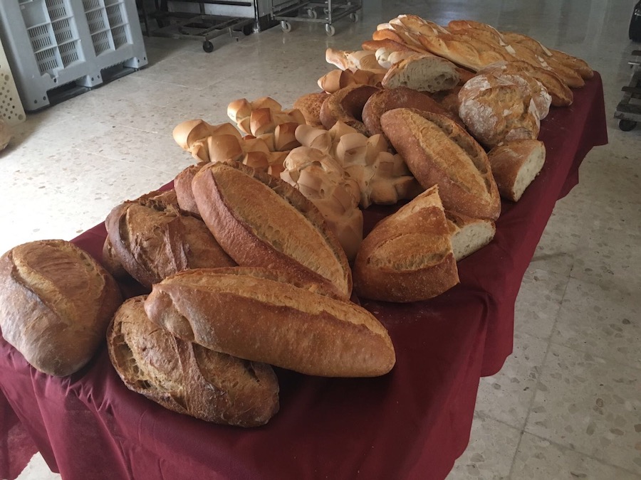 Panes elaborados en Curso de Aplicación y técnicas de frío para panadería en Córdoba