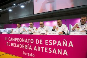 Jurado del Campeonato de España de Heladería 2019